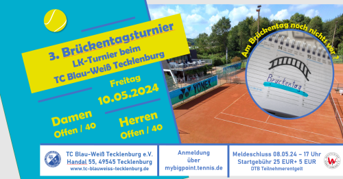 LK-TURNIER - Brückentagsturnier am 10.05.2024